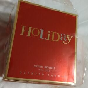 Henri Bendel HOLIDAY scented candle limited edition NWB original plastic RARE